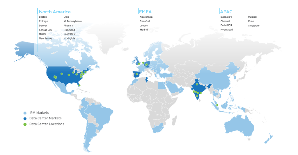 IMDC Operational and Under Construction Map 2025
